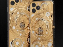 押呗：苹果iPhone 11 Pro Max”太阳系”奢侈版背部黄金500克，价格不俗
